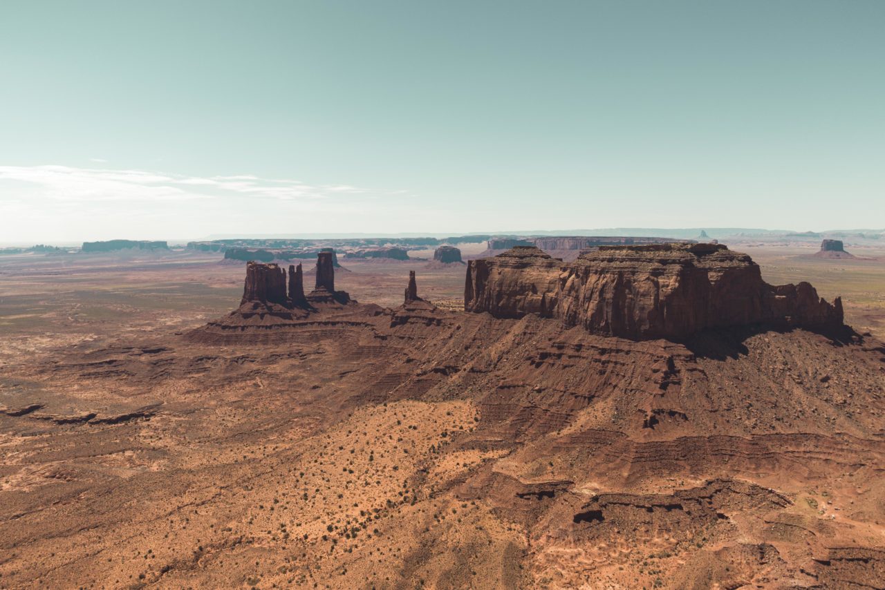 Monument Valley dans l’Ouest américain