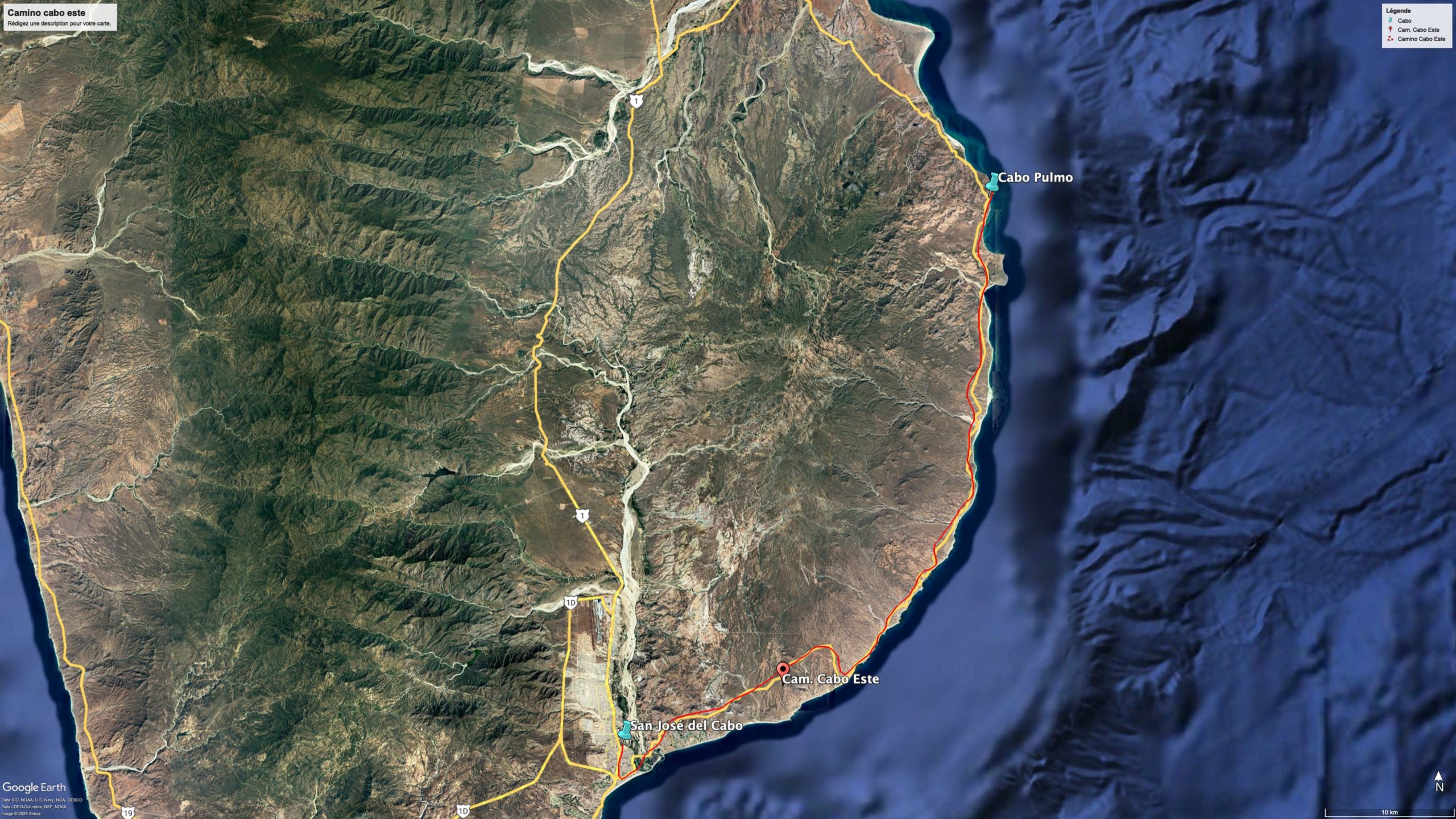 camino cabo este Une route panoramique à couper le souffle ! La Camino Cabo Este
