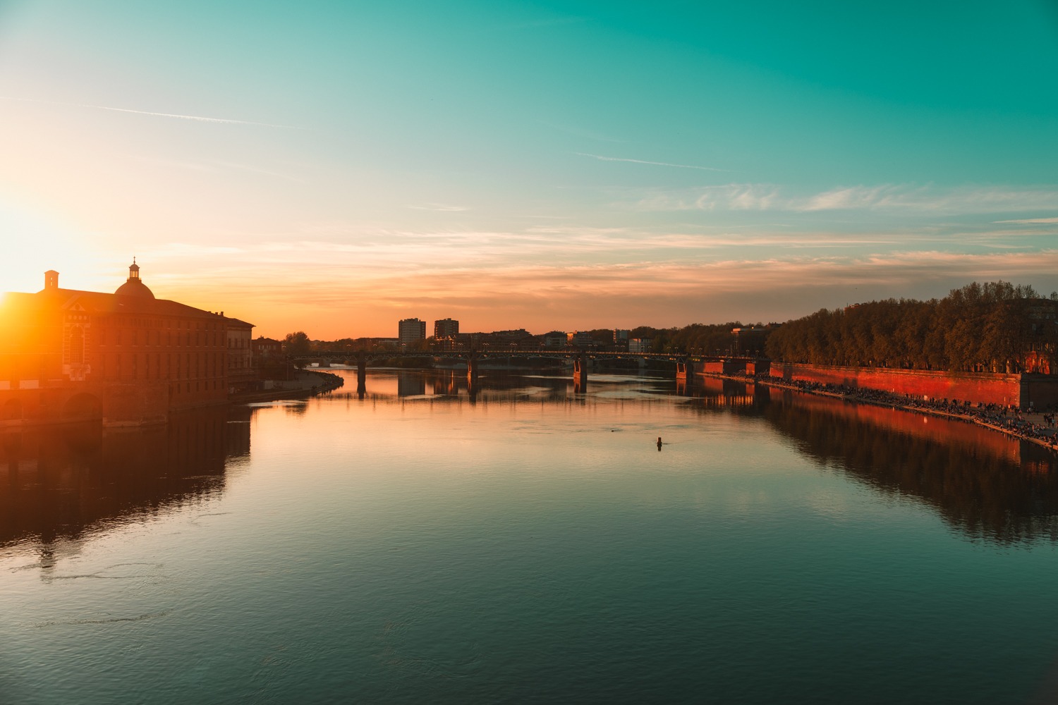 La Garonne-Pont neuf