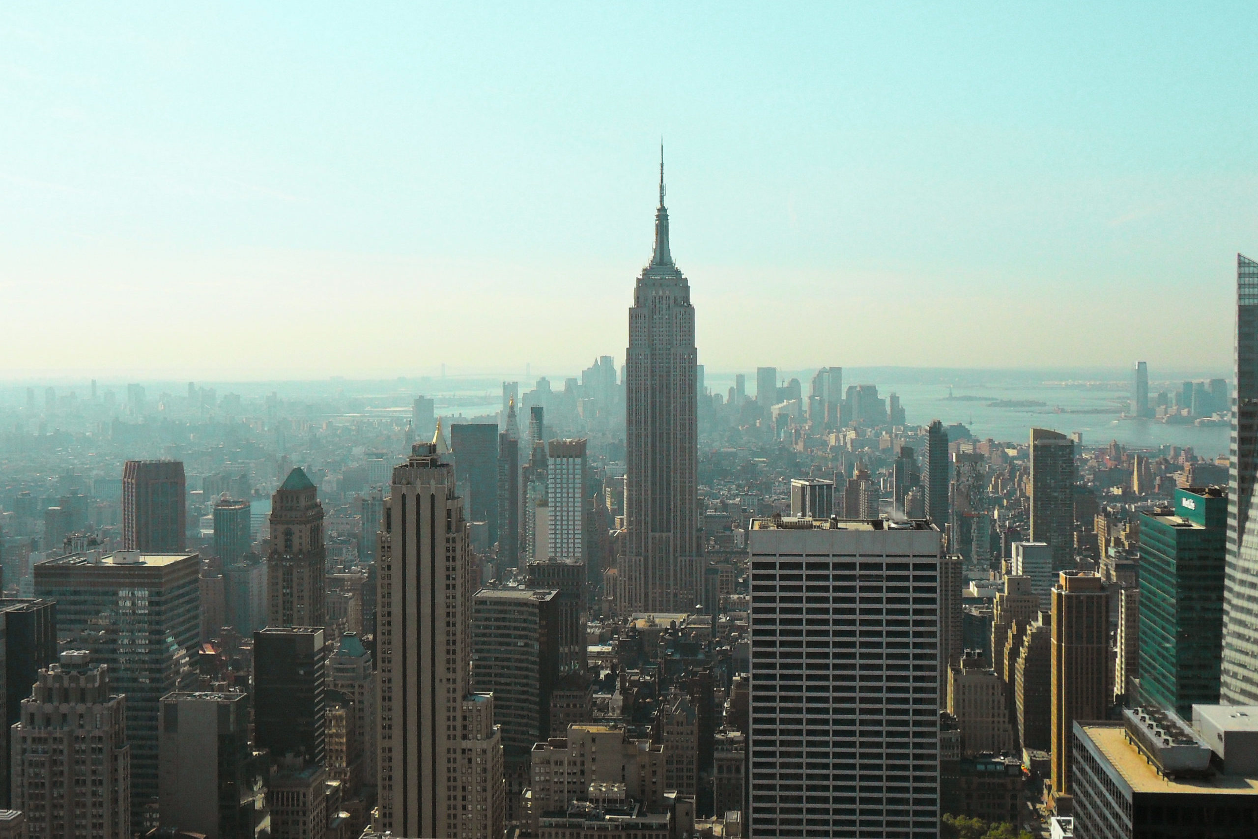 NYC top of the rock view