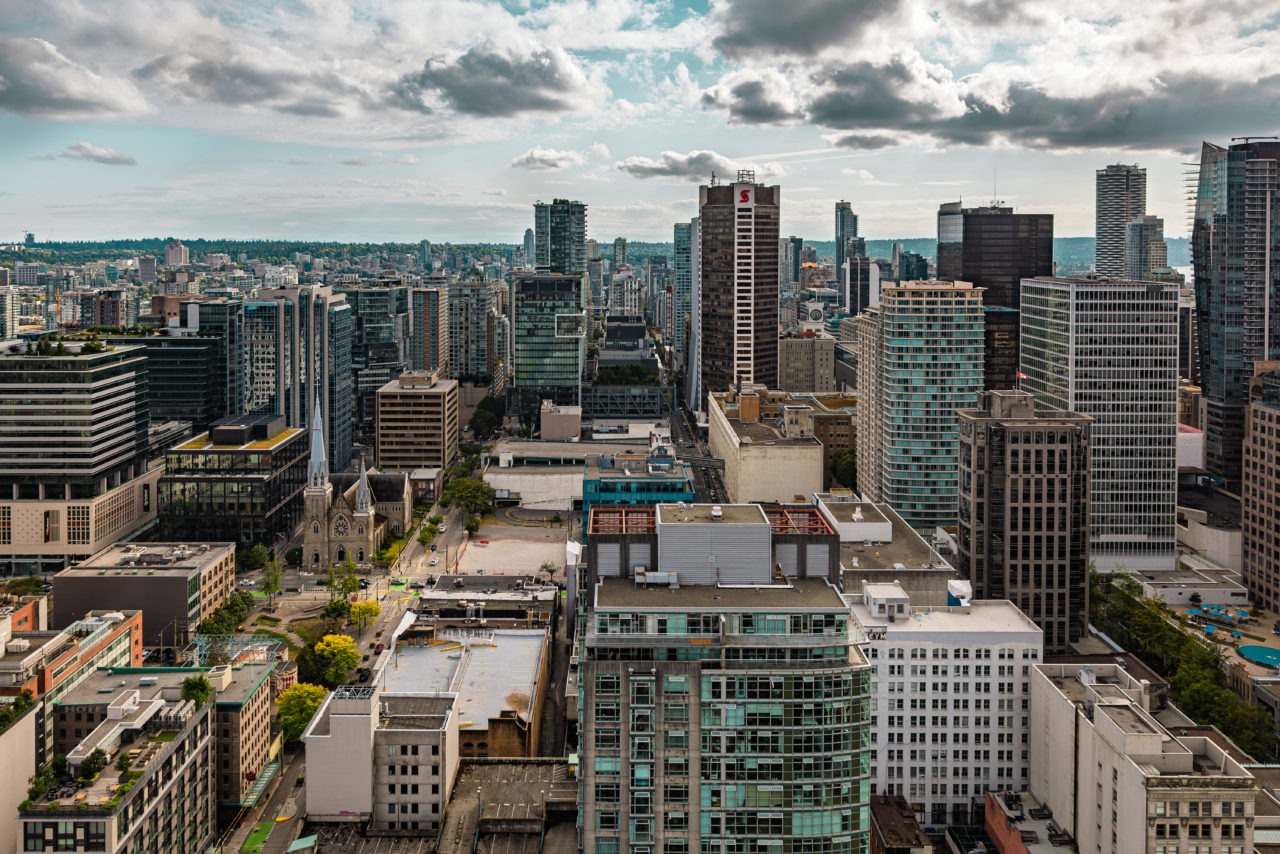 Vue sur Vancouver depuis Vancouver Lookout