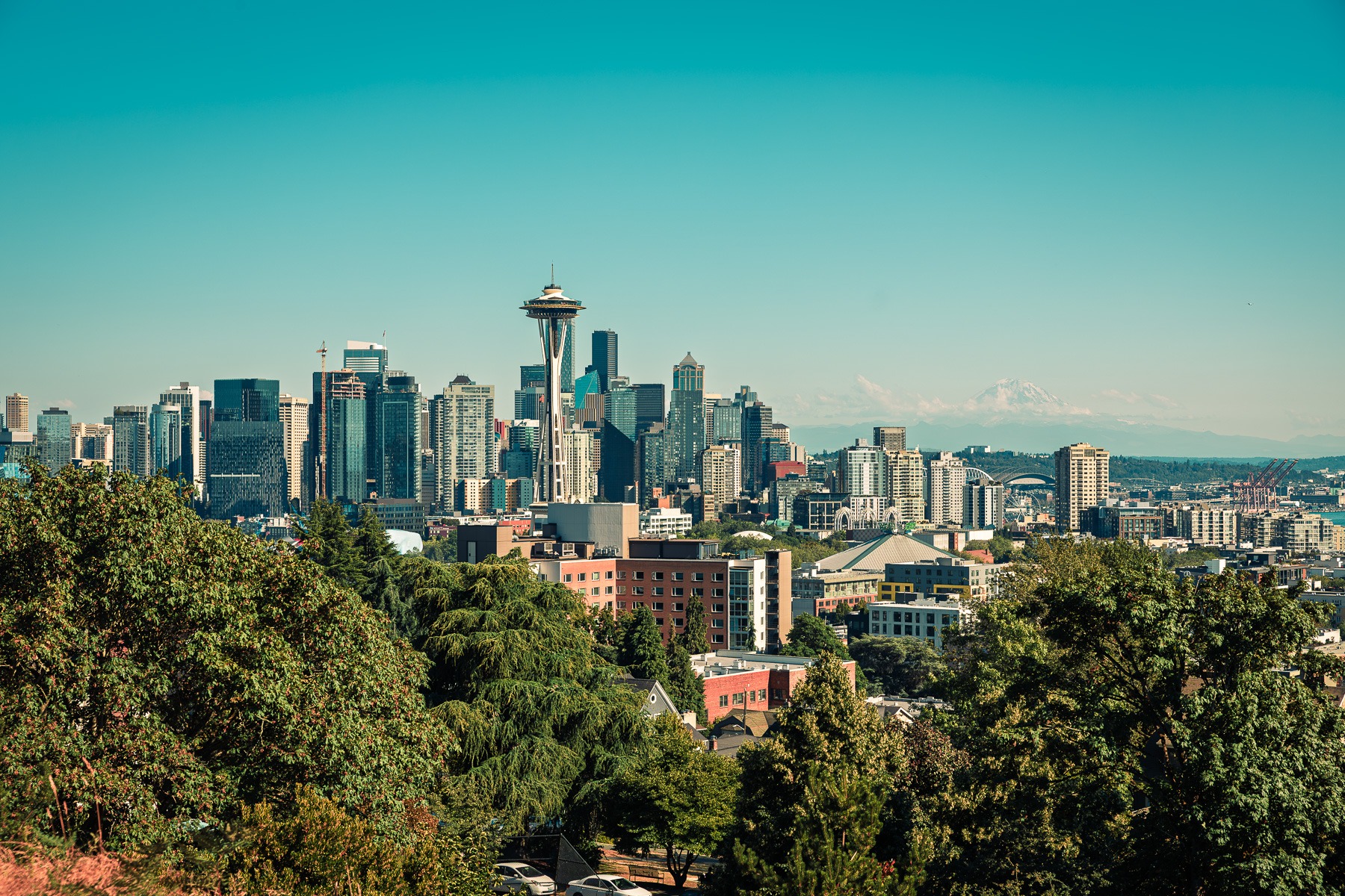 Seattle-Kerry park Vue sur Seattle et la Space Needle depuis Kerry Park