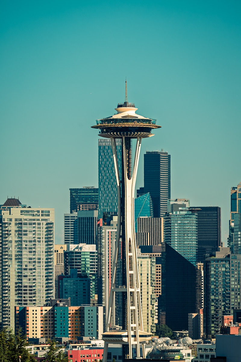 Seattle-Kerry park Panorama sur Seattle depuis Kerry Park