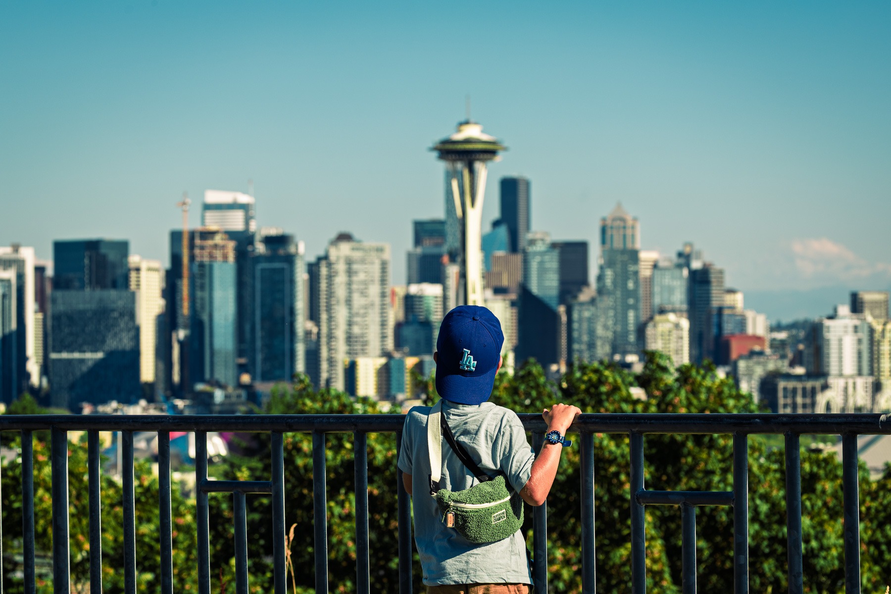 Seattle-Kerry park Skyline de Seattle depuis Kerry Park